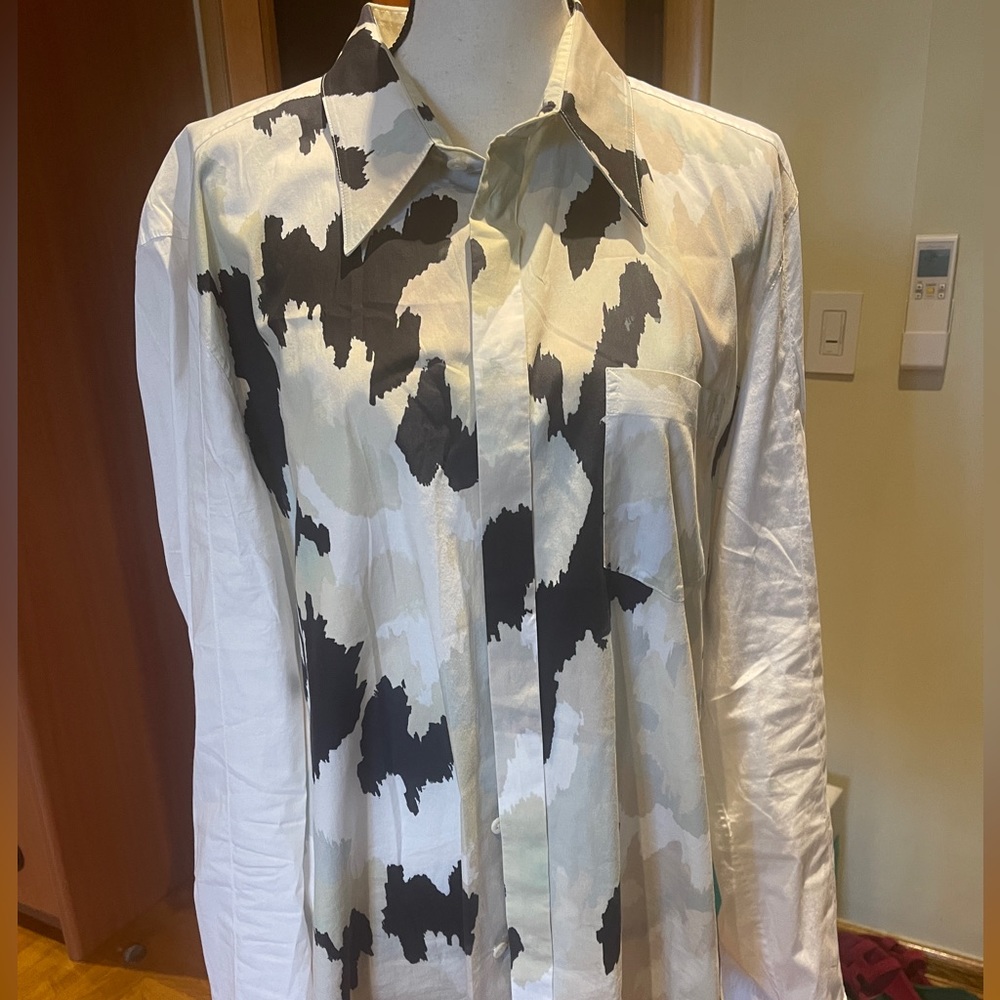 3.1 Phillip lim men’s casual button  down shirt size X-LARGE - Picture 14 of 15
